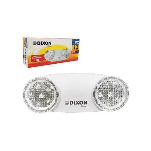[EMERDIX12-6HRS] LUZ DE EMERGENCIA 6H 12LED SMD C/BATERIA DIXON