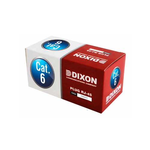 [PB88502X-CN] PLUG RJ-45 CAT6 CJAX100PCS DIXON